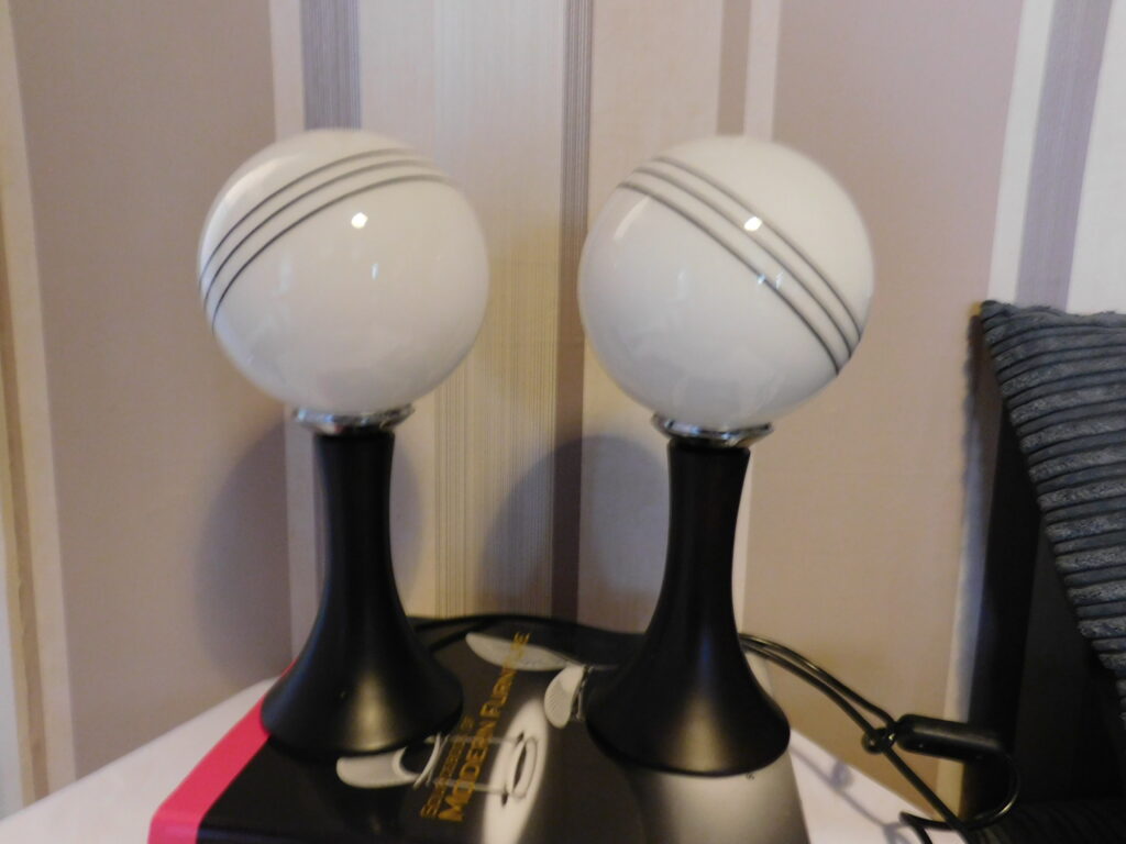 Pair Mid Century Lamps